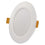 Pannello tondo da incasso LED LUM. RUBIC REC.R 9W 900LM IP20 NW ZD1432