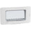 Placca IP55 4m white 28604W | Bticino MatixGO