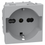 Presa Schuko ita P40 JG4140A16 | Bticino MatixGo Grigia