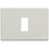 Placca 1 Posto oxida 503/1/X | Bticino Magic