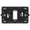 Supporto largo 1 Posto scatola tonda 500S/13 | Bticino Magic