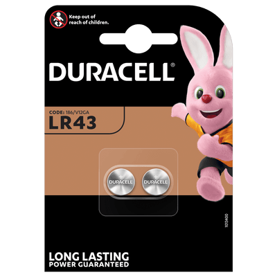 Batteria a bottone LR43 DURACELL