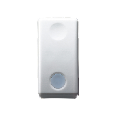 DEVIATORE 1P 16AX LUMINOSO 230V SY/WT GW20577 - Gewiss System