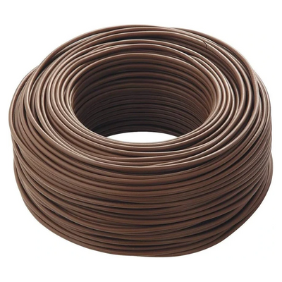 CAVO CORDINA UNIPOLARE CPR FS17   FILO 1X2,5 MMQ MARRONE