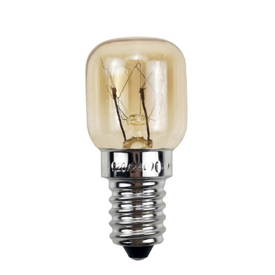 Lampadina per Forno E14 15W Resistenza fino a 300° Alte Temperature PS-15W Vivalux