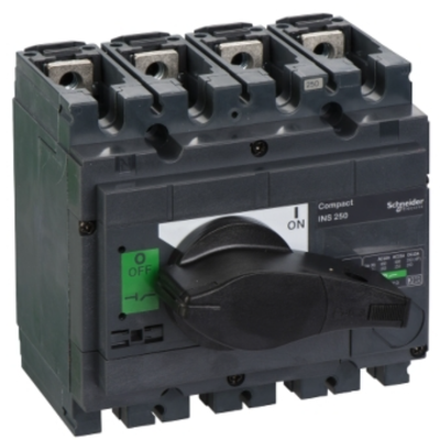 Interruttore sezionatore Compact INS250 - 250 A - 4 poli