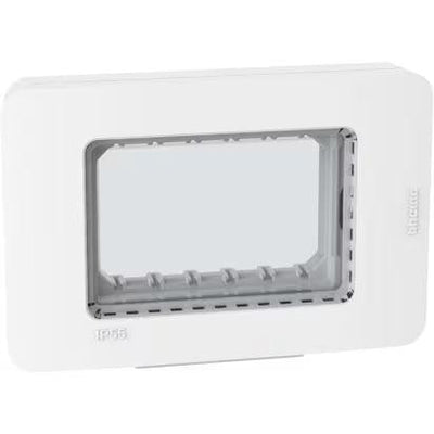 Placca IP55 3m white - 28603W - Bticino MatixGO