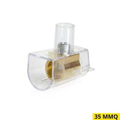 Morsetto a cappuccio trasparente Forbox 35 mmq 1pz