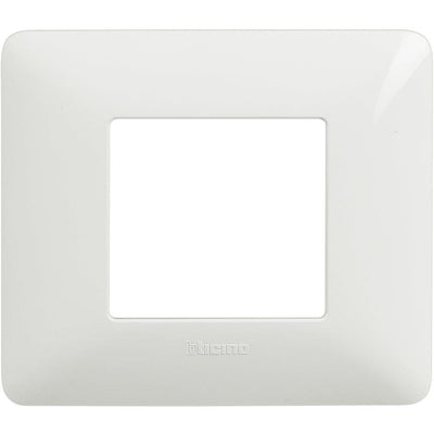 Placca 2p bianco - AM4802BBN - Bticino Matix