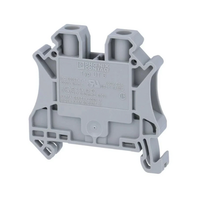 Morsetto passante 4mm Grigio - UT 4 - 3044102