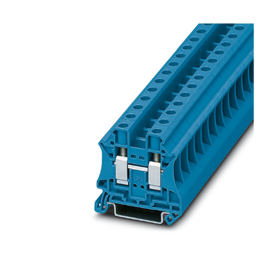 Morsetto passante 10mm Blu - UT 10 BU - 3044188