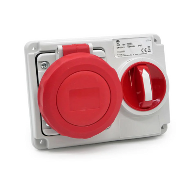 Presa interbl incasso 3P+N+T 16A 380V IP67 FG23663