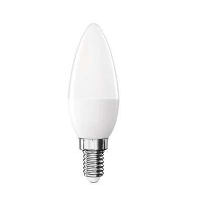 Lampadina a Led a Candela E14 4,2W(40W) 470lm Luce Calda ZQ3E21