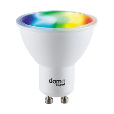 Lampadina Smart WiFi SPOT 5W GU10 RGB+W DYNAM 60016