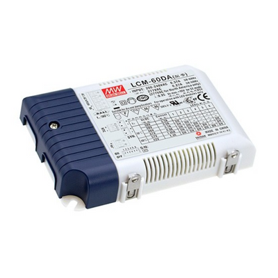 Driver LED a corrente costante MEAN WELL LCM-60-DA 230V