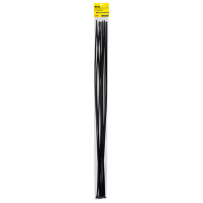 Fascette 9,0 x 1200 mm, nylon, nero, 10 pz. CON-BON-40912