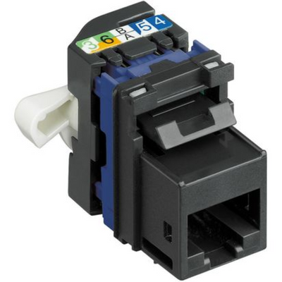 Connettori RJ45 keystone U/UTP Nera C9079KC6 Bticino