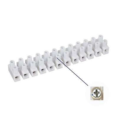 Morsettiera Elettrica Connettori di Cavo Elettrico Sezione 1.5 mm² ( Vite a Croce )