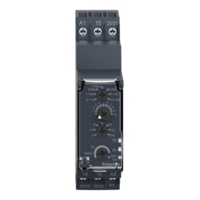 Relè temporizzato multifunzione 12..240V AC/DC 2 NC/NO RE22R2MMW
