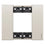 Placca Living Now 2 Moduli Colore Champagne KA4802KC