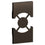 Placca Presa IT/GER 2 Moduli Living Now Bronzo KB03