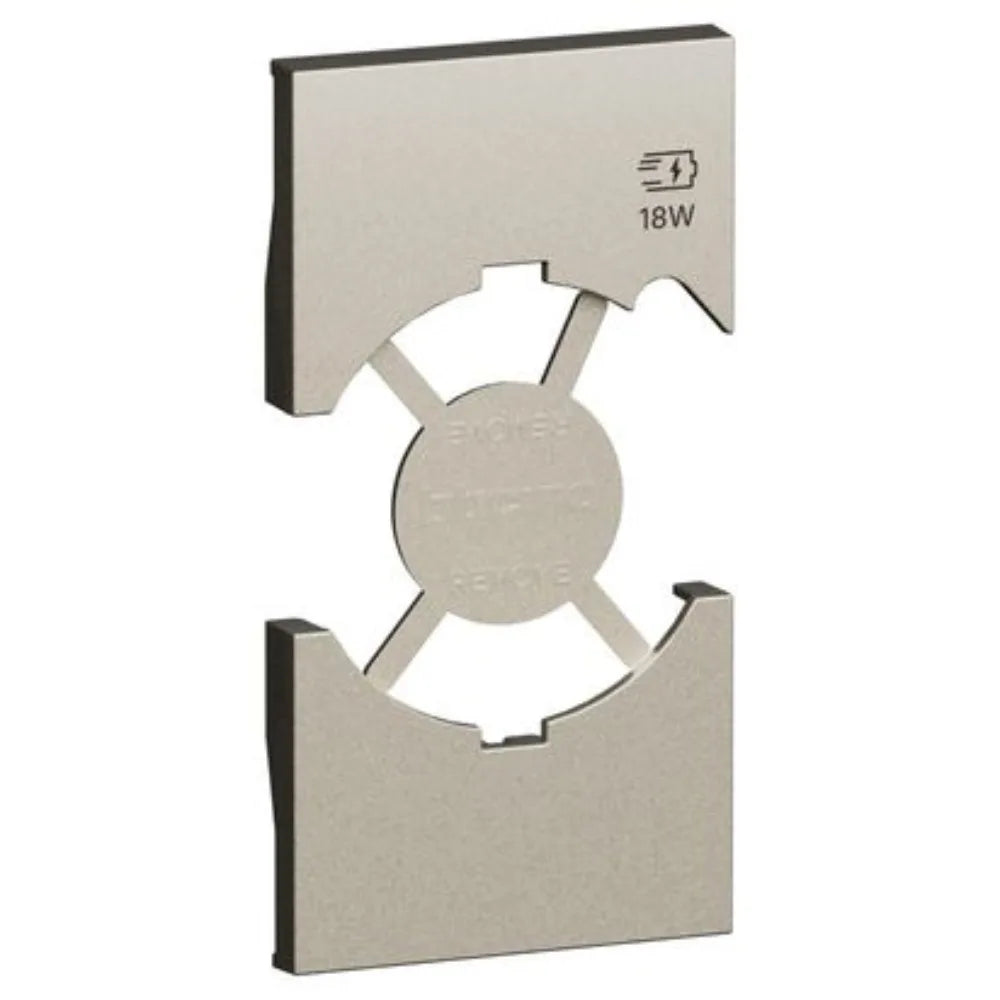 Copertura Presa P40 e USB 2 Moduli Living Now Champagne KC68