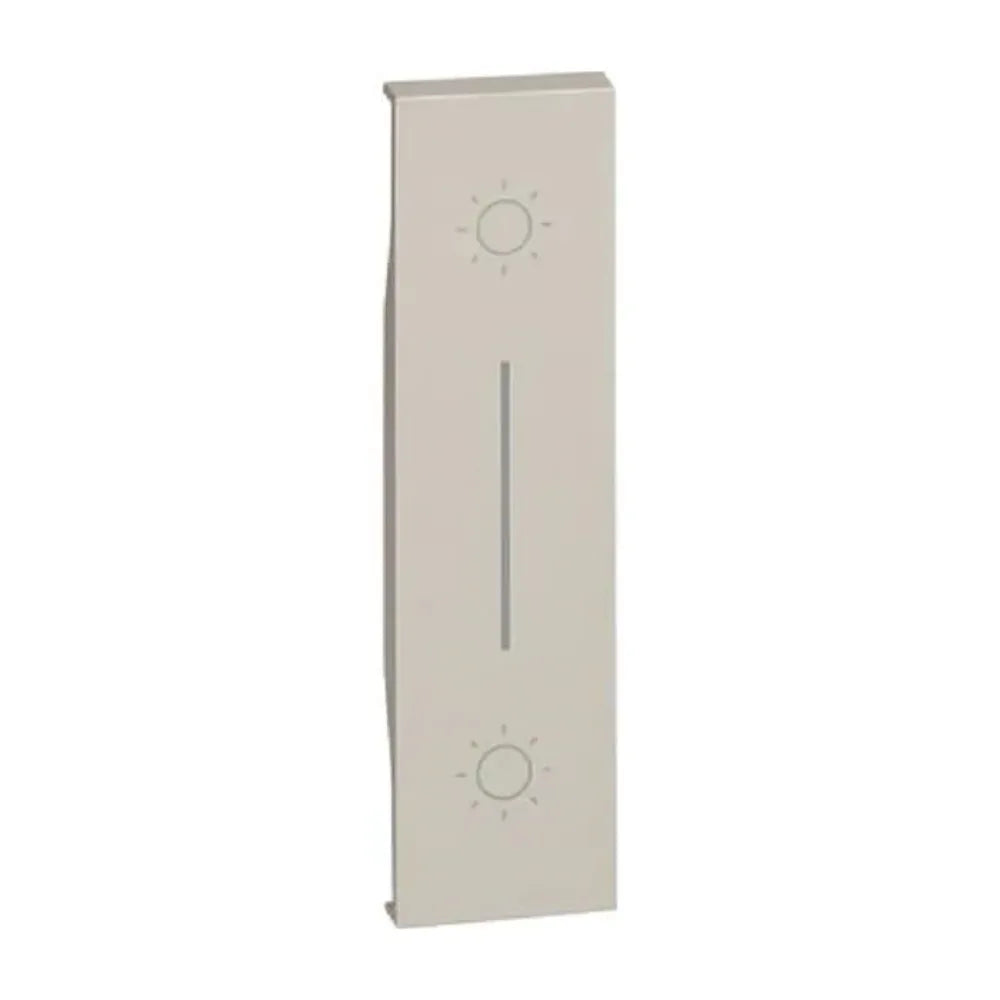 Cover Doppio Pulsante 1 Modulo L.NOW Sabbia KM05L