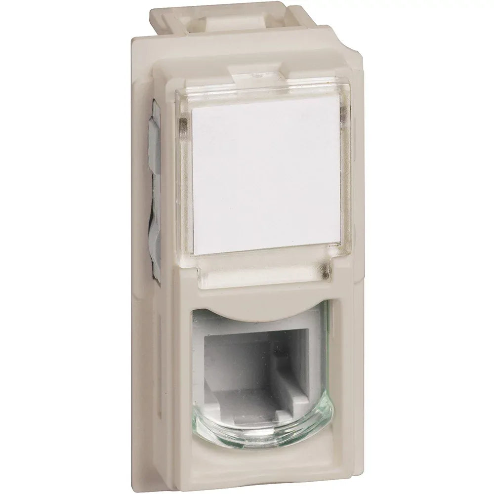Connettore RJ11 BTicino Living Now 4/6 Poli Sabbia KM4258RJ11
