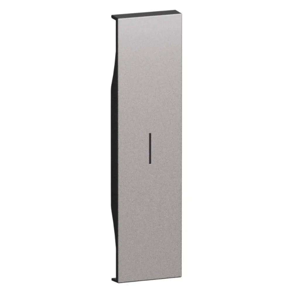 Cover Comando 1 Modulo L.NOW Finitura Steel KS01