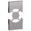 Placca Copripresa Bipasso IT/GER 2 Moduli L.NOW Steel KS03