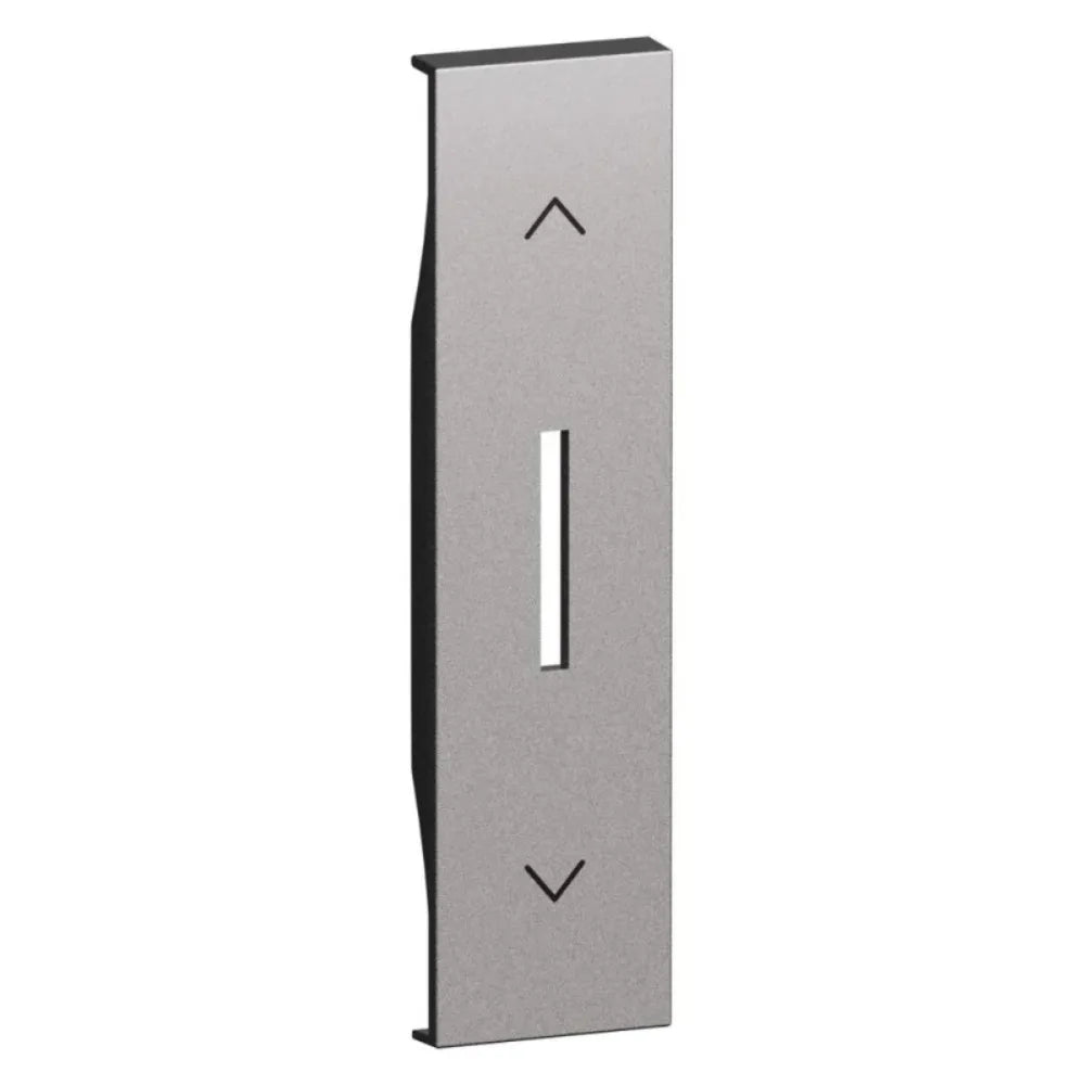 Cover per Commutatore Tapparelle 1 Modulo L.NOW Steel KS06