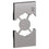 Copertura Presa P40 e USB 2 Moduli Living Now Steel KS68