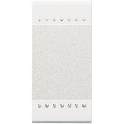 Bticino Living light - pulsante 1P NO 10A 1m bianco