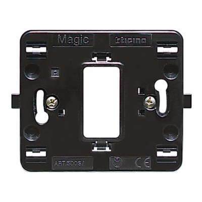 Supporto 1 Posto scatola tonda 500S/1 | Bticino Magic