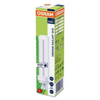 Lampada DULUX D/E 18W/840 G24Q-2 FS1 DDE18840 OSRAM