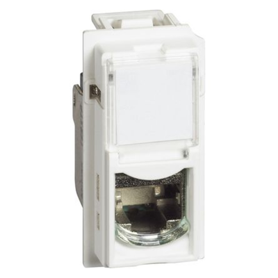 Presa RJ45 toolless UTP cat6 bianco KW4279C6 | Bticino Living Now