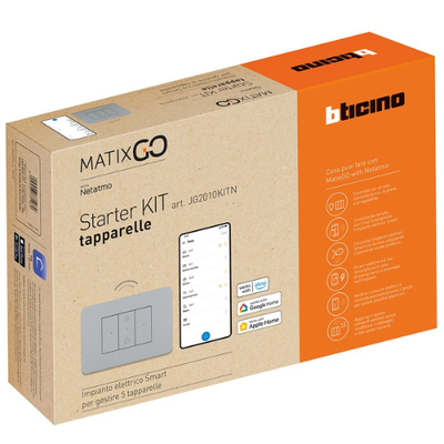 Starter kit tapparelle new bianco JG2010KITN | Bticino MatixGo