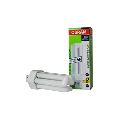 Lampade DULUX T/E 26W/830 PLUS GX24Q 1750 LM DTE26830 OSRAM