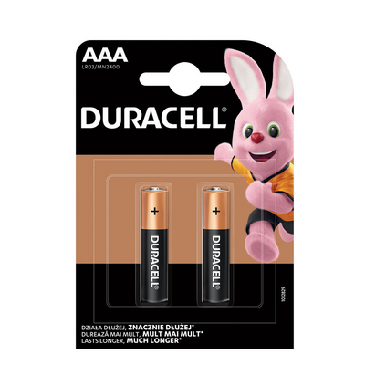 Batteria Alcalina AAA STILO 2 PEZZI DURACELL