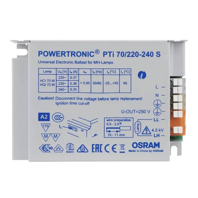 Reattore elettronico PowerTronic PTI 70/220-240 S UNV1 OSRAM