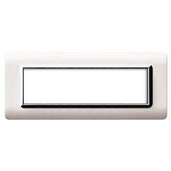 PLACCA TECN.44 BIANCO CORN.CROMO 7M S44- 44PY07BLC - AVE