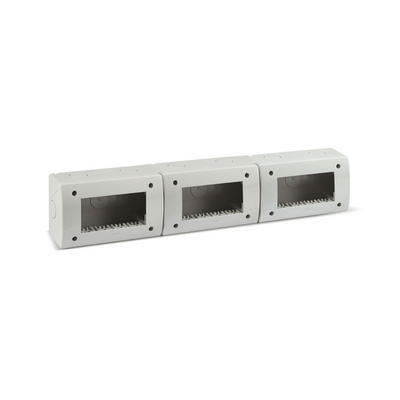 CONTENI.RAL7035 IP40 S44 12(4+4+4)M 44Q12