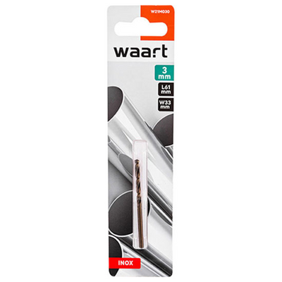 Punte in metallo cobalto 3,0 mm, 2 pz Waart