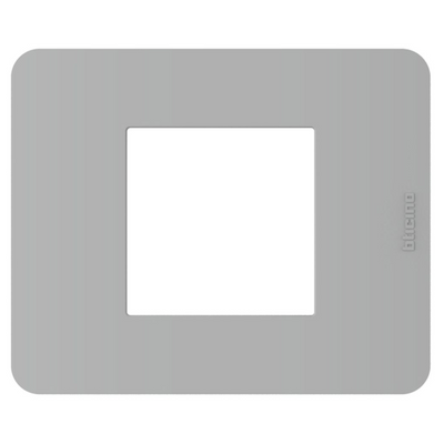 Placca 2 Posti JA4802JG | Bticino MatixGo Grigia