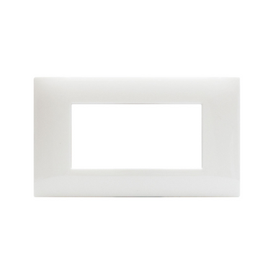 Placca Bianco totale 4 moduli 44PJ04BT | Ave Young 44