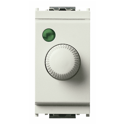 Dimmer 230V 100-500W + push bianco 16563.B | Vimar