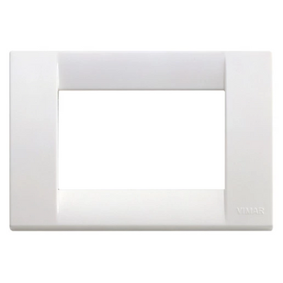 Placca Classica 3M bianco brillante 16743.01  | Vimar