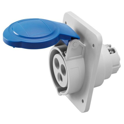Presa da Incasso a 10° IP44/IP54 - 2P+T 16A GW62205H | Gewiss