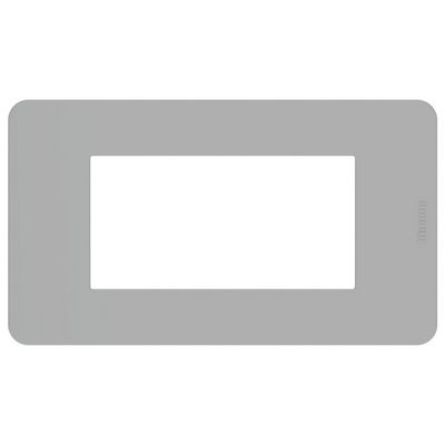 Placca 4P JA4804JG | Bticino MatixGo Grigia