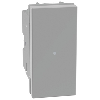 Pulsante 1P NO 10A assiale JG4055 | Bticino MatixGo Grigia